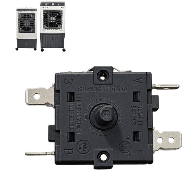 CHAVE DIMER 3-VEL BIV INTERRUPTOR P/CLIMATIZADOR VENTI-DELTA DELTA BRISA 20LT 35LT - CLI20LT CLI35LT