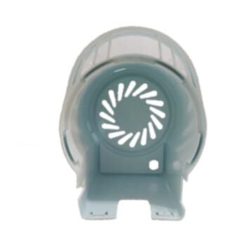 CAPACETE DO MOTOR VENTILADOR LOREN SID TUFĂO TURBO 50/60CM COR BRANCA C/ALCA - PARA MODELOS TURBO COLUNA MESA PAREDE