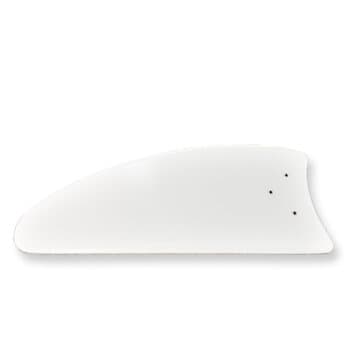PÁ HÉLICE P/VENTILADOR DE TETO RATAN 3-FUROS MDF FACĂO IRIS BRANCA -*VENDIDA P/UNIDADE- C/FURAÇĂO VENTI-DELTA ANTIGO TRON RIOPRELUSTRES PRIMAVERA VENTISOL