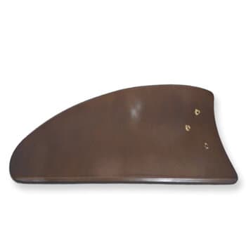 PÁ HÉLICE P/VENTILADOR DE TETO RATAN 3-FUROS MDF FACĂO IRIS TABACO -*VENIDA P/UNIDADE- C/FURAÇĂO VOLARE ORIGINAL 4,5CM (CENTROXCENTRO) SERVE P/VENTI-DELTA GARRA LUXO - foto 1 de 3