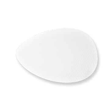 PÁ HÉLICE P/VENTILADOR DE TETO RATAN 0-FUROS MDF FOCUS PETALO PALMAE BRANCA -*VENDIDA P/UNIDADE- S/FURAÇĂO SERVE P/VÁRIOS MODELOS