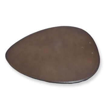 PÁ HÉLICE P/VENTILADOR DE TETO RATAN 3-FUROS MDF FOCUS PETALO PALMAE TABACO -*VENDIDA P/UNIDADE- C/FURAÇĂO RIOPRELUSTRES VENTI-DELTA GG VOLARE - MED.E04 X L25,3 C 39,5CM