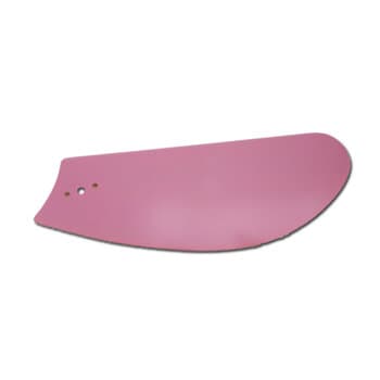 PÁ HÉLICE P/VENTILADOR DE TETO LOREN SID - MDF MODELO TUBA COR ROSA BĘBĘ - C/1 FURO P/GARRA - SERVE P/VENTILADOR ARGE -*VENDIDA P/UNIDADE