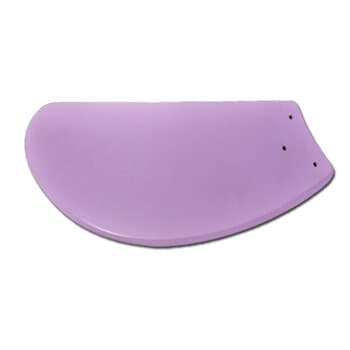 PÁ HÉLICE P/VENTILADOR DE TETO VENTI-DELTA - PÁ MDF TUBA COR LILÁS - P/GARRA PEQUENA C/3 FUROS - *VENDIDA P/UNIDADE