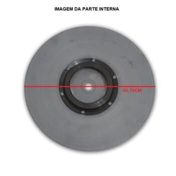 DISCO ASPERSIVO DO PRATO EVAPORADOR P/CLIMATIZADOR SOLASTER VENEZA ATENAS GOAR FLORIPA CLIMA FAN - ENCAIXE E17,0MM DIAM.EXTERNO 25,70CM