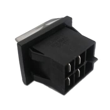 Chave Liga/Desliga Botăo c/Capa de Silicone Retanguar 16A para Espremedor Vitalex Super Industrial de 2 ao 25Litros - Modelo Atual 2020