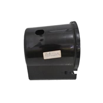 Capacete do Motor Ventilador Loren Sid Tufăo Turbo Sprint cor Preta 30/40cm Sem Alça Modelo Anterior - *Saldăo/Usada - Pequenos Arranhados