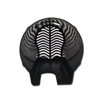 CAPACETE DO MOTOR PARA VENTILADOR VENTISOL 60CM PAREDE NEW NOTOS COR PRETA - CAPA PLASTICA PARA VENTILADOR DE PAREDE VENTISOL NEW - foto 1 de 3