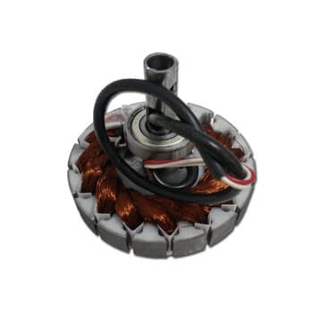 ESTATOR BOBINADO MOTOR VENTILADOR TETO ARGE ECONOMIC 110VOLTS - USE C/CAPACITOR DE 06,5UF - ESTATOR BOBINADO C/2-ROLAMENTOS