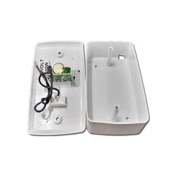 CHAVE P/VENTILADOR DE PAREDE 1-TECLA LIGA/DESLIGA+ CONTROLE DE VEL ROTATIVO BIV0400W S/OFF C/CAIXA FUNDO SOBREPOR ESP.4X2 BRANCO