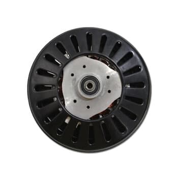 MOTOR P/VENTILADOR DE TETO SUPER CICLONE 220VOLTS COR PRETA MODELO P/3PAS C/ROSCA P/LUMINARIA EIXO 12MM - *USAR C/CAPACITOR 03,0UF