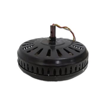 MOTOR P/VENTILADOR DE TETO SUPER CICLONE 110VOLTS COR PRETA MODELO P/4PAS C/ROSCA P/LUMINARIA EIXO 12MM - *USAR C/CAPACITOR 10,0UF - foto 1 de 4