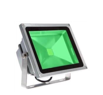 Luminária Projetor Refletor de LED Montalto C.O.B 20W - Refletor Luz Verde Bivolt - AG-1856
