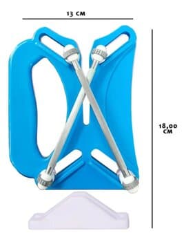 Afiador Amolador Manual Linha Profissional Suprakorte AZUL - Afiador Amolador Profissional Supra Korte - VENTMAR