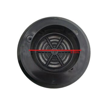 Base Inferior do Corpo do Motor do Liquidificador Vitalex 2 Litros Alta Rotaçăo LI-02 2a Geraçăo - Tampa Inferior Externa do Motor Carcaça de Inox