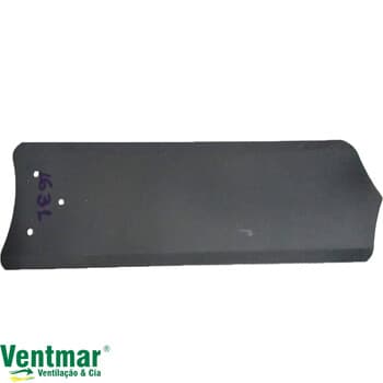 PÁ HÉLICE P/VENTILADOR DE TETO TRON COMERCIAL - MODELO METAL COR PRETA - 3FUROS P/GARRA PEQUENA - *VENDIDA P/UNIDADE