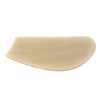 PÁ HÉLICE P/VENTILADOR DE TETO VENTI-DELTA - PÁ VENTILADOR RIOPRELUSTRES - MDF TUBA COR MARFIM - P/GARRA GRANDE C/3 FUROS - *VENDIDA P/UNIDADE