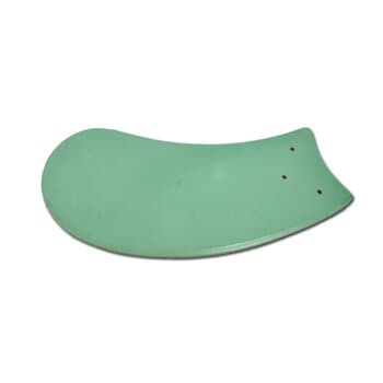 PÁ HÉLICE P/VENTILADOR DE TETO VENTI-DELTA GARRA GRANDE MDF ARTE VERDE - SERVE VENTILADOR TRON/RIOPRELUSTRES/PRIMAVERA/VENTISOL - *VENDIDA P/UNIDADE