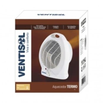 AQUECEDOR ELETRICO PORTATIL A1-01 110V VENTISOL TERMOVENTILADOR 0750-1500W - AQUECEDOR DE AMBIENTES C/RESISTENCIA 2-VEL - (OCP-0040 SGS)