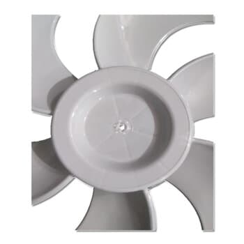 HELICE DE 30CM P/VENTILADOR ARNO 30CM 6PAS CINZA - ENCAIXE CRUZETA DIANTEIRA E8,0MM S/TRAVA TRASEIRA - TS30 TURBO SILENCIO MAXX ALIVIO