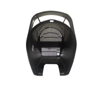 CAPACETE DO MOTOR P/VENTILADOR DÔMINA 50/60CM PRETO - CAPA PLÁSTICA DO MOTOR COR PRETA