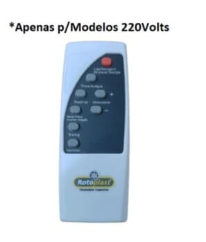 MÓDULO TRANSMISSOR MANUAL DO CONTROLE REMOTO P/CLIMATIZADOR ROTOPLAST ROTO80 220V - INVERSOR TOUCH ANTIGO E PLACA EMBUTIDA - MWM M9000 100LT 220VOLTS - foto 1 de 4