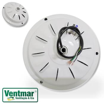 MOTOR P/VENTILADOR DE TETO LOREN SID M2 110V COR BRANCA - PARA VENTILADOR COM OU SEM LUMINÁRIA - USAR C/CAPACITOR 10,0UF