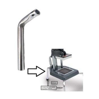 Suporte Base Pé Cortador de Legumes Vitalex - 01-Unidade c/1-Pé+Ponteira+Porca - Tamanho Médio