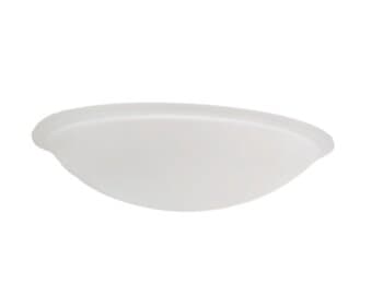 GLOBO CÚPULA 30CM P/VENTILADOR VOLARE CLASSS VENTAX10 PLATINUM PREMIUM - VIDRO D.300MM FOSCO C/BORDA/ABA DE ENCAIXE - ARGE VIENA DELTA NEW MAGNĘS SUBLIME RIOPRELUSTRES 1022 EXTRA VENTISOL SUNNY