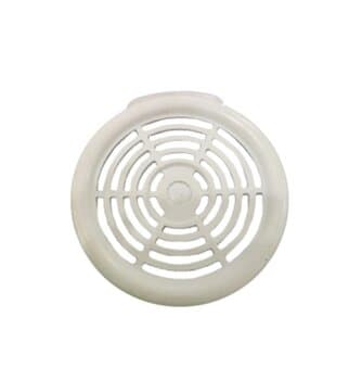 CAPACETE VENTILADOR MALLORY 30CM COR BRANCA - CAPA DO MOTOR VENTILADOR MALORY