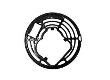Capacete do Motor do Ventilador Loren Sid Orbital 30/40/50/60cm Capa Plástica cor Preta - para Modelos Orbital