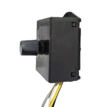 CHAVE P/VENTILADOR SOLASTER OSC. PAREDE BIV 50/60/70CM - DIMER ROT.3VEL SAÍDA 4FIOS