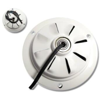 MOTOR P/VENTILADOR DE TETO ARGE ARGE ECONOMIC 3PAS BRANCO 220V02,3UF - MODELO GENIUS VENTUS P/USAR C/LUMINARIA