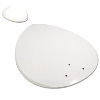PÁ HÉLICE P/VENTILADOR DE TETO - MDF COR BRANCA - MODELO FOCUS PETALO SERVE P/RIOPRELUSTRES -*VENDIDA P/UNIDADE