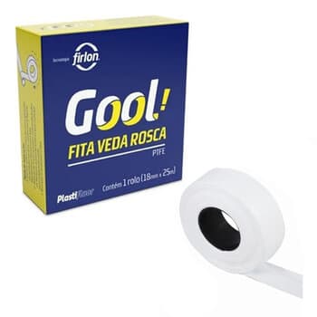 Fita Veda Rosca 18mmx10MT - *p/Site Kit c/03-Unidades cod.0952