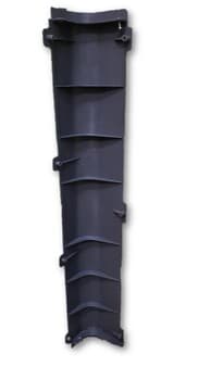 CARENAGEM LATERAL TRASEIRA DO CLIMATIZADOR VENTISOL - TAMPA LATERAL TRASEIRA DIREITA LINHA PRÓ CLIPRO45 LITROS - CLIPRO70 LITROS - CLIPRO100 LITROS