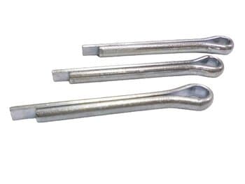 CUPILHA TRAVA DA HASTE NO SUPORTE VENTILADOR DE TETO - TRAVA SUPERIOR 5,0X60MM - COUPILHA MAIOR 3/16 X 1.1/2 - *P/VENDAS PELO SITE VALOR P/06-UNIDADES* - foto 1 de 3
