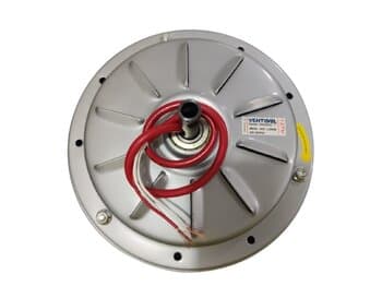 MOTOR P/VENTILADOR DE TETO VENTISOL FHARO 3PAS 110V04,0UF 130W COR PRATA C/ROSCA P/LUMINARIA - AIRES FENIX PETIT SUNNY NEW WIND LIGHT