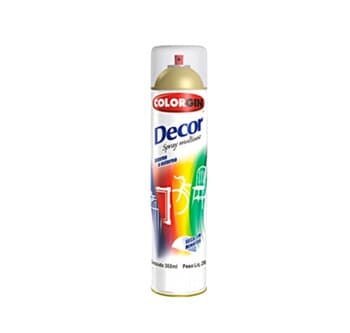 SPRAY TINTA COR BRANCO BRILHANTE 350/400ML - VÁRIAS MARCAS*