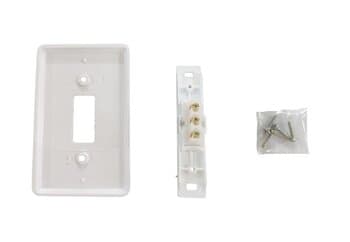 INTERRUPTOR ELÉTRICO 1-TECLA PARALELO ESP4X2 BRANCO 10A ILUMI - PRATIKA 1922