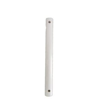 HASTE DE METAL P/FIXAR VENTILADOR DE TETO SUPER CICLONE - BRANCO/CINZA - DIÂM.3/4 - COMP.20CM - MODELO EXCLUSIVO P/VENTILADOR CICLONE - foto 1 de 3