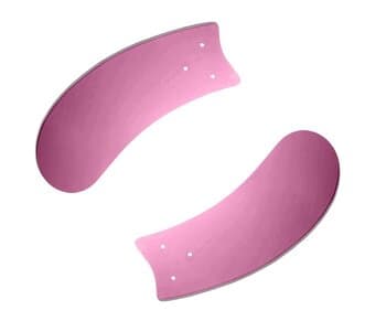 PÁ HÉLICE P/VENTILADOR DE TETO - MDF ARTE PINK - SEM FURAÇĂO SERVE P/VÁRIOS MODELOS DE VENTILADORES - VENDIDA P/UNIDADE - foto 1 de 4