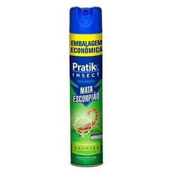 Inseticida Aerosol Pratik Insect Mata Escorpiao 400ml