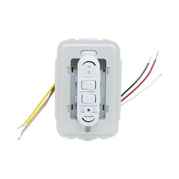 CHAVE PARA VENTILADOR DE TETO LATINA - ORIGINAL BIVOLTS LIGA/DESLIGA CONTROLA E REVERTE + 1TECLA DE LUZ C/DIMER P/CONTROLE DE INTENSIDADE**