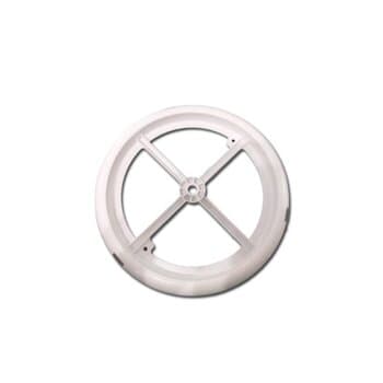 PLAFON SUPORTE DA LUMINARIA DO VENTILADOR VENTISOL FLOW PARA PLACA DE LED - BASE DO GLOBO CUPULA PLASTICA E SUPORTE DA PLACA DE LED