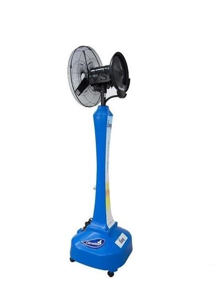 climatizador aspersivo pulverizante climattize portátil easy new 110v - vazao 5.500m3/h p/até 70m2 - c/reservatorio 45lt c/rodinhas