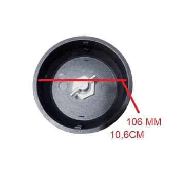 Copo para Liquidificador Vitalex 3,5 Litros Alta Rotacao - Copo de Inox c/Tampa Plastica - Mancal Eixo e Laminas (Facas)