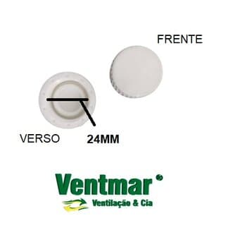 PORCA TAMPA DO DRENO DO RESERVATORIO E23MM CLIMATIZADOR VENTISOL CLIN35 CLIN60 +TODOS DA LINHA PRO2 CLI45/70/100PRO2 - DIAMETRO ROSCA 23MM