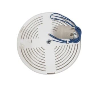 Plafon Plástico Suporte do Globo Ventilador Venti-Delta New Montana / New Paraty - cor Branca - c/1-Soquete - Suporte do Globo Montana Paraty