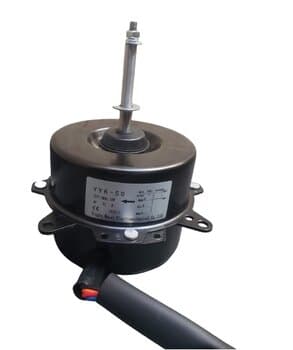 MOTOR P/CLIMATIZADOR VENTISOL 110V08,0UF CLIN35LT CLIN60LT CLIN80LT YYK-50 50W 08,0UF LADO HELICE G.H E07,0MM +USAR COD.0803+0338+0055 - foto 1 de 4